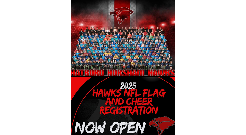 2025 Spring Flag Football & Cheer Registration Open!